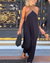 ALESSIA – CROSSOVER NECKLINE SUMMER DRESS