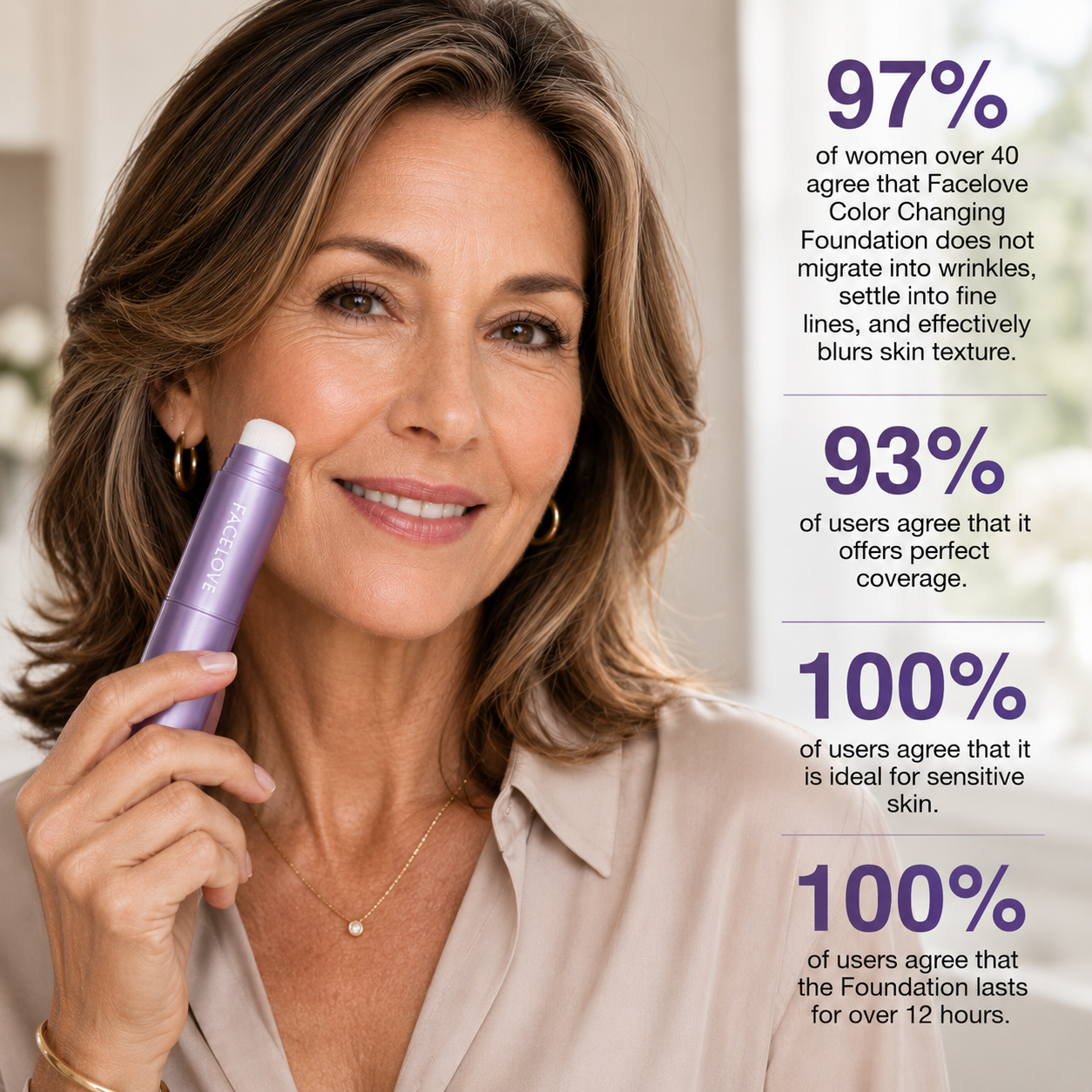 Changing Foundation Stick – De stick die de natuurlijke glow van de rijpe huid terugbrengt