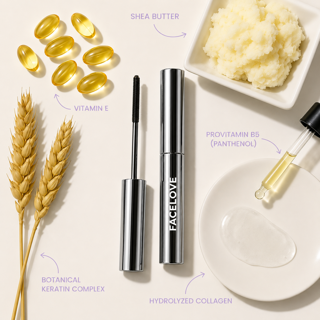 IronEye - Mascara naturale, allungante e nutriente